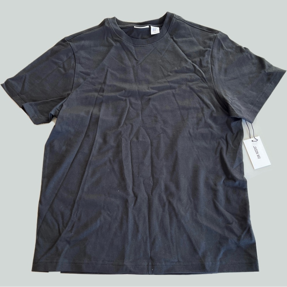 Jason Wu 100% Cotton Black T-Shirt